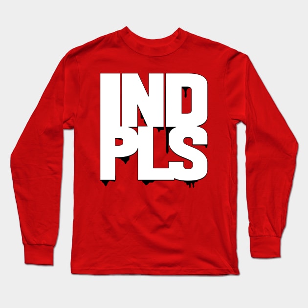 INDIANAPOLIS INDPLS DRIP Long Sleeve T-Shirt by INpressMerch